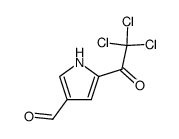 4-formyl-2-(trichloroacetyl)pyrrole结构式