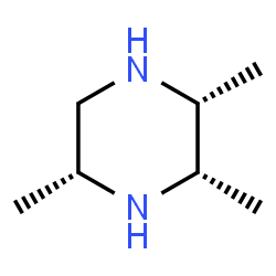 Piperazine, 2,3,5-trimethyl-, (2R,3S,5R)-rel- (9CI) Structure