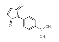 1H-Pyrrole-2,5-dione,1-[4-(dimethylamino)phenyl]- structure