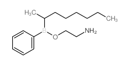 Borinic acid,(1-methylheptyl)phenyl-, 2-aminoethyl ester (6CI,8CI)结构式