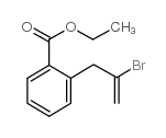 2-BROMO-3-(2-CARBOETHOXYPHENYL)-1-PROPENE structure