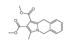 dimethyl 3-methyl-5,10-dihydropyrrolo[1,2-b]isoquinoline-1,2-dicarboxylate结构式