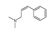 (Z)-N,N-dimethyl-3-phenylprop-2-en-1-amine结构式
