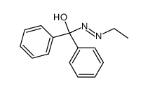 ethylazodiphenylmethanol Structure