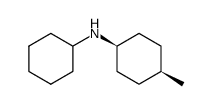 cis-N-cyclohexyl-4-methylcyclohexylamine Structure