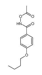 [(4-butoxybenzoyl)amino] acetate结构式