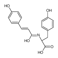 N-trans-p-Coumaroyltyrosine Structure