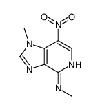 1H-Imidazo[4,5-c]pyridin-4-amine,N,1-dimethyl-7-nitro-(9CI) Structure