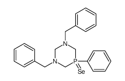 1,3-dibenzyl-5-phenyl-5-selanylidene-1,3,5λ5-diazaphosphinane Structure