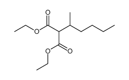 diethyl (1-methyl-pentyl)malonate Structure