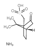 (1R)-(-)-10-樟脑磺酸 铵盐结构式