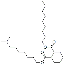 diisodecyl cyclohexane-1,2-dicarboxylate Structure