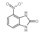 4-硝基-1H-苯并[d]咪唑-2(3h)-酮结构式