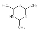 2,4,6-三甲基-1,3,5-二噻嗪结构式