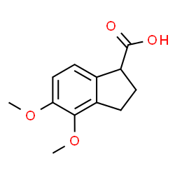 2,3-DIHYDRO-4,5-DIMETHOXY-1H-INDENE-1-CARBOXYLIC ACID structure
