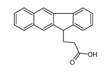 3-(11H-benzo[b]fluoren-11-yl)propanoic acid结构式