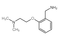 2-(2-二甲胺)乙氧基苄胺结构式