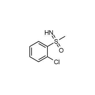 S-(2-氯苯基)-S-甲基磺酰亚胺结构式