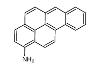 1-aminobenzo(a)pyrene结构式