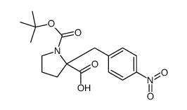 (S)-1-(TERT-BUTOXYCARBONYL)-2-(4-NITROBENZYL)PYRROLIDINE-2-CARBOXYLIC ACID picture