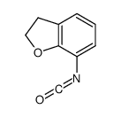 7-异氰酰基-2,3-二氢苯并[b]呋喃结构式