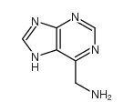 6-(氨基甲基)-(6ci)-嘌呤结构式