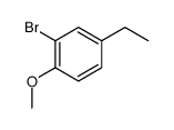 2-bromo-4-ethyl-1-methoxybenzene结构式