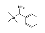 α-(trimethylsilyl)benzylamine结构式