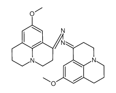 1-Keto-9-methoxyjulolidine azine结构式