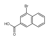 4-bromo-2-naphthoic acid Structure