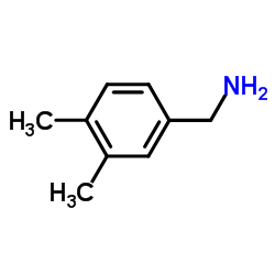 3,4-二甲基苄胺结构式