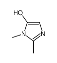 2,3-dimethylimidazol-4-ol Structure