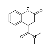 4-(N,N-dimethylcarbamoyl)-2-oxo-1,2,3,4-tetrahydroquinoline结构式