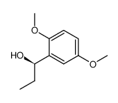 (R)-(+)-1-(2,5-dimethoxyphenyl)-1-propanol结构式