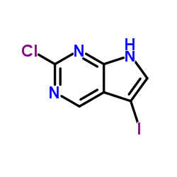 2-氯-5-碘-7H-吡咯并[2,3-d]嘧啶图片