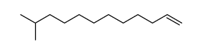 11-methyl-dodec-1-ene结构式