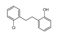 2-[2-(2-chlorophenyl)ethyl]phenol Structure