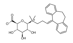 Amitriptyline N-glucuronide结构式