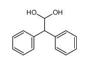 2,2-diphenylethane-1,1-diol Structure