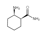 顺-2-氨基-1-环己烷羰酰胺结构式