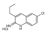2-Amino-6-chloro-3-propylquinoline hydrochloride structure