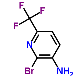 2-Bromo-6-(trifluoromethyl)pyridin-3-amine Structure