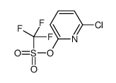 (6-chloropyridin-2-yl) trifluoromethanesulfonate Structure
