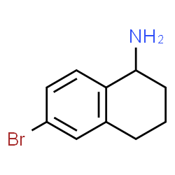 (S)-6-溴-1,2,3,4-四氢萘-1-胺结构式