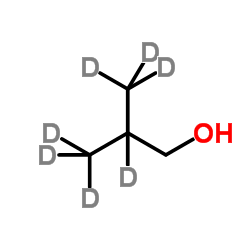 异丁醇-D7结构式