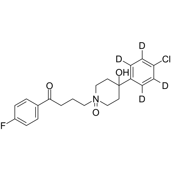 Haloperidol-d4 N-Oxide结构式