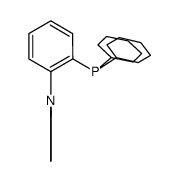 9-[2-(二环己基膦基)苯基]-9H-咔唑结构式