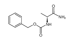 Z-L-丙氨酰胺结构式
