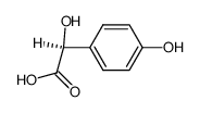 (S)-2-羟基-2-(4-羟基苯基)乙酸结构式
