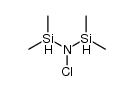 N-chloro-N-(dimethylsilyl)-1,1-dimethylsilanamine structure